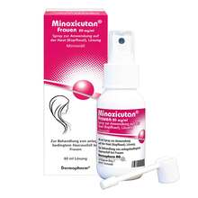 Abbildung: Minoxicutan Frauen 20 mg / ml Spray 60 ml, Lösung PZN 12724737 