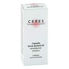 Abbildung: CERES Capsella bursa-pastoris Urtinktur 20 ml, Tropfen zum Einnehmen PZN 12724890 