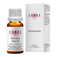 Abbildung: CERES Gentiana lutea Urtinktur 20 ml, Tropfen zum Einnehmen PZN 12724921 