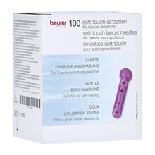 Abbildung: Beurer Lanzetten soft touch 33 G für Blutzucker Messg. 100 St, Lanzetten PZN 12734635 
