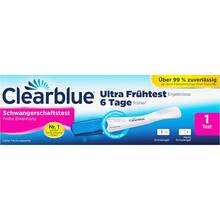 Abbildung: Clearblue Schwangerschaftstest frühe Erkennung 1 St, Test PZN 12894014 