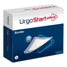 Abbildung: URGOSTART Plus Border 8x8 cm Wundverband 10 St, Verband PZN 12898880 