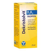 Abbildung: Dekristolvit D3K2 Tropfen 25 ml, Tropfen PZN 12902179 