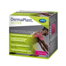 Abbildung: Dermaplast Active Kinesiology Tape 5 cmx5 m pink 1 St PZN 12903049 
