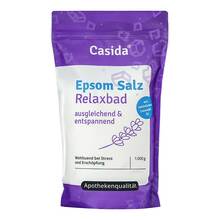 Abbildung: Epsom Salz Relaxbad mit Lavendel 1 kg, Salz PZN 12903730 