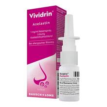 Abbildung: Vividrin Azelastin 1 mg / ml Nasenspray Lösung 10 ml, Nasenspray PZN 12910552 