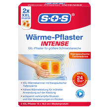 Abbildung: SOS WÄRME-Pflaster Intense 2 St, Pflaster PZN 12910575 