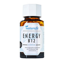 Abbildung: Naturafit Energy B12 Kapseln 60 St, Kapseln PZN 13058484 