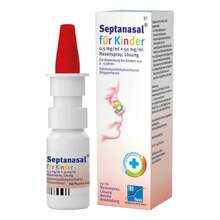 Abbildung: Septanasal für Kinder 0,5 mg / ml +   50 mg/ml Nasens. 10 ml, Nasenspray PZN 13229388 
