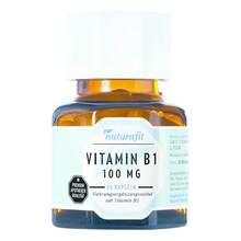 Abbildung: Naturafit Vitamin B1 100 mg Kapseln 30 St, Kapseln PZN 13331112 