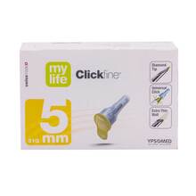 Abbildung: MYLIFE Clickfine Pen-Nadeln 31 G 5 mm 100 St, Kanüle PZN 13331721 