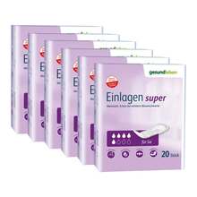 Abbildung: GESUND LEBEN Einlagen super 6X20 St PZN 13343055 