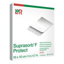 Abbildung: Suprasorb F Folien Wundverband 10x12 cm steril 10 St, Verband PZN 13345114 