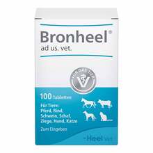 Abbildung: BRONHEEL ad us.vet.Tabletten 100 St, Tabletten PZN 13360119 