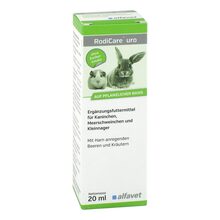Abbildung: Rodicare uro flü.für Kaninchen / Kleinnager/Meerschwarz  20 ml, Flüssigkeit PZN 13360697 