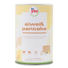 Abbildung: For You eiweiß pancakes Vanille Pulver 600 g, Pulver PZN 13361432 