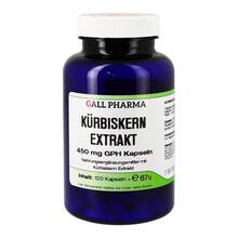Abbildung: Kürbiskern Extrakt 450 mg Gph Kapseln 120 St, Kapseln PZN 13425818 