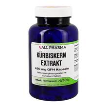 Abbildung: Kürbiskern Extrakt 450 mg Gph Kapseln 180 St, Kapseln PZN 13425824 