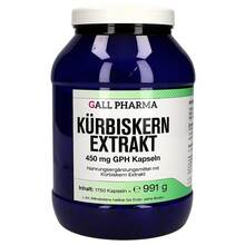 Abbildung: Kürbiskern Extrakt 450 mg Gph Kapseln 1750 St, Kapseln PZN 13425853 