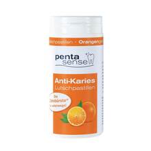 Abbildung: Anti-Karies Lutschpastillen Orange 135X2 g, Pastillen PZN 13475377 