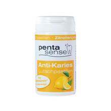 Abbildung: Anti-Karies Lutschpastillen Zitrone 30X2 g, Pastillen PZN 13475472 