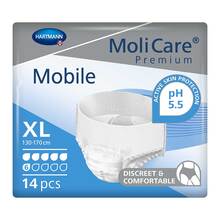 Abbildung: Molicare Premium Mobile 6 Tropfen Größe XL 14 St PZN 13476891 