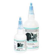 Abbildung: Hexoclean saurer Ohrreiniger für Hunde und Katzen 50 ml, Lösung PZN 13501034 