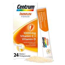 Abbildung: Centrum Fokus Immun 1000 mg Vitamin C + D Sticks 24 St PZN 13511877 