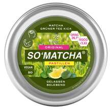 Abbildung: Matcha SO'MATCHA Pastillen Grüntee Minze 40 g, Pastillen PZN 13577617 