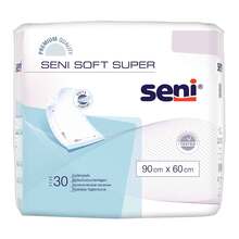 Abbildung: SENI Soft Super Bettschutzunterlage 60x90 cm 30 St PZN 13598565 