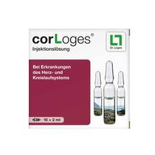 Abbildung: Corloges Injektionslösung Ampulle  10X2 ml, Injektionslösung PZN 13699711 