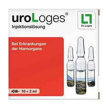 Abbildung: Urologes Injektionslösung Ampulle  10X2 ml, Injektionslösung PZN 13699740 