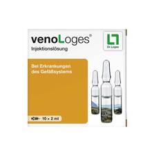 Abbildung: Venologes Injektionslösung Ampulle  10X2 ml, Injektionslösung PZN 13699763 