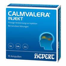 Abbildung: Calmvalera injekt Ampullen 10X2 ml, Ampullen PZN 13702726 