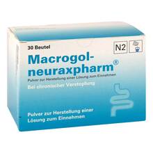 Abbildung: Macrogol-neuraxpharm Pulver zur Her.e.Lösung zum Einnehmen 30 St, Pulver zur Herstellung einer Lösung zum Einnehmen PZN 13703275 