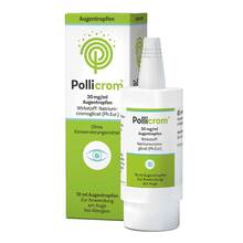 Abbildung: Pollicrom 20 mg / ml Augentropfen 10 ml, Augentropfen PZN 13706658 