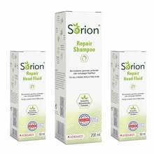 Abbildung: SORION Shampoo & 2x Sorion Head Fluid 1 P, Haarspülung PZN 13725733 