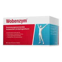Abbildung: Wobenzym magensaftresistente Tabletten 360 St, Tabletten magensaftresistent PZN 13751854 