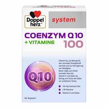 Abbildung: Doppelherz Coenzym Q10 100 + Vitamine system Kapseln 60 St, Kapseln PZN 13754189 