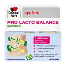 Abbildung: Doppelherz Pro Lacto Balance system Kapseln 30 St, Kapseln PZN 13754195 