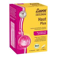 Abbildung: Luvos Heilerde Bio Haut Plus Kapseln 60 St, Kapseln PZN 13780815 