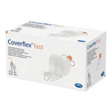 Abbildung: Coverflex fast Schlauchverband Größe 5 17,5 cmx10 m weiß 1 St, Verband PZN 13828344 