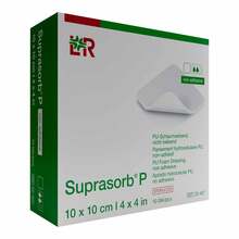 Abbildung: SUPRASORB P PU-Schaumv.nicht klebend 10x10 cm 10 St, Verband PZN 13858718 