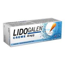 Abbildung: Lidogalen 40 mg / g Creme 5 g, Creme PZN 13868504 