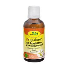 Abbildung: Singulares Bio-ägyptisches Schwarzkümmelöl vet. (für Tiere) 50 ml, Flüssigkeit PZN 13871742 