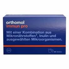 Abbildung: Orthomol Immun pro Granulat / Kapseln Kombipack. 30 St, Granulat PZN 13886293 