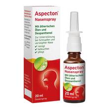 Abbildung: Aspecton Nasenspray entspricht 1,5% Kochsalz-Lösung  20 ml, Nasenspray PZN 13898451 