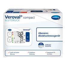 Abbildung: Veroval compact Oberarm-Blutdruckmessgerät 1 St PZN 13904507 