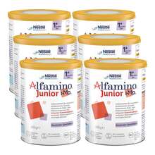 Abbildung: Alfamino Junior ab 1 Jahr Pulver 6X400 g, Pulver PZN 13914405 