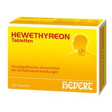 Abbildung: Hewethyreon Tabletten 100 St, Tabletten PZN 13914865 